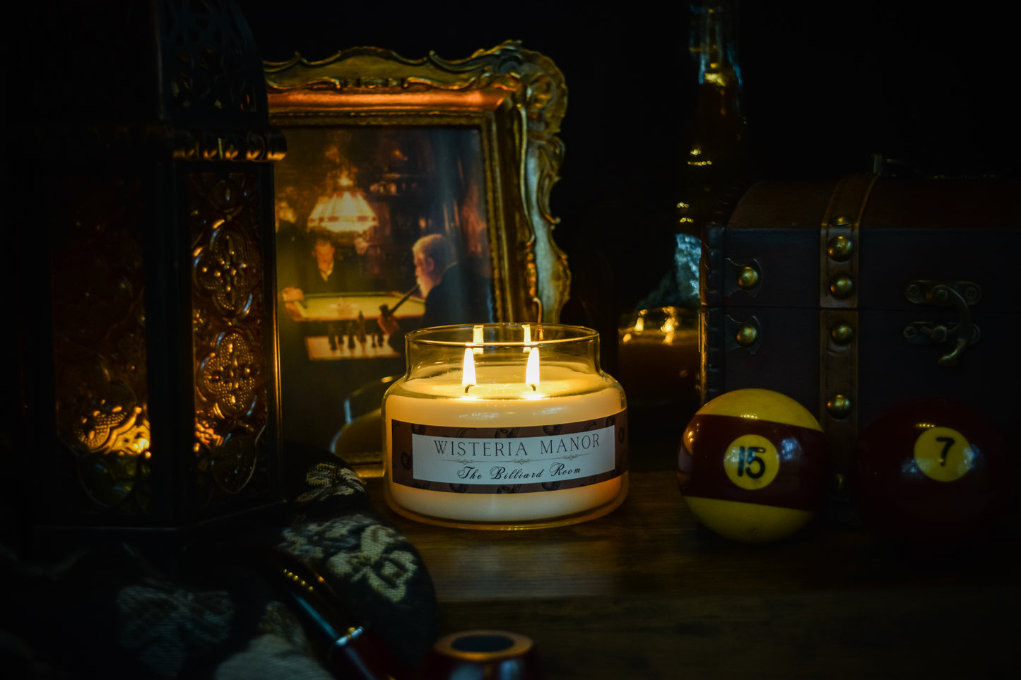 The Billiard Room Candle