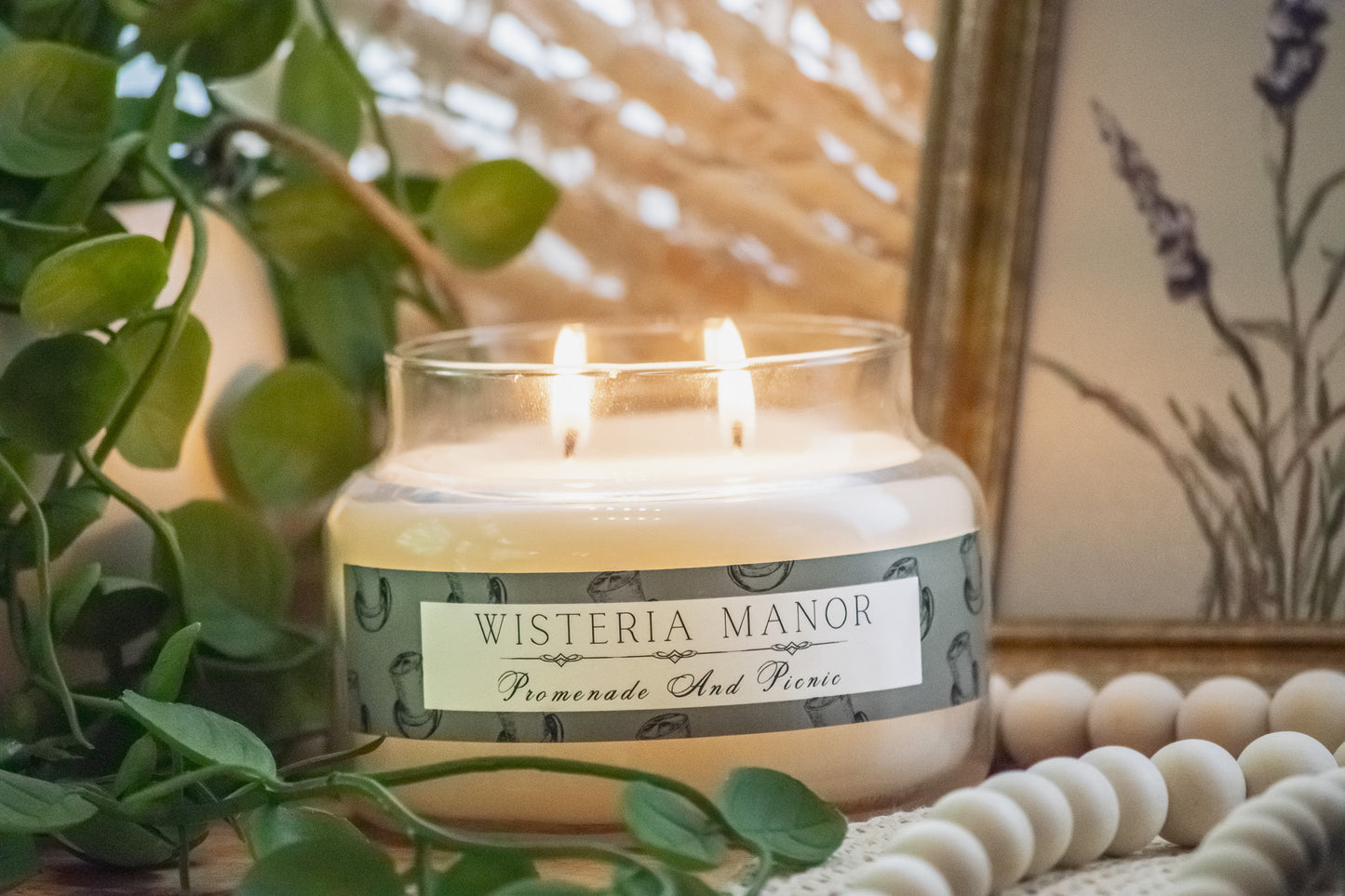 Promenade And Picnic Candle