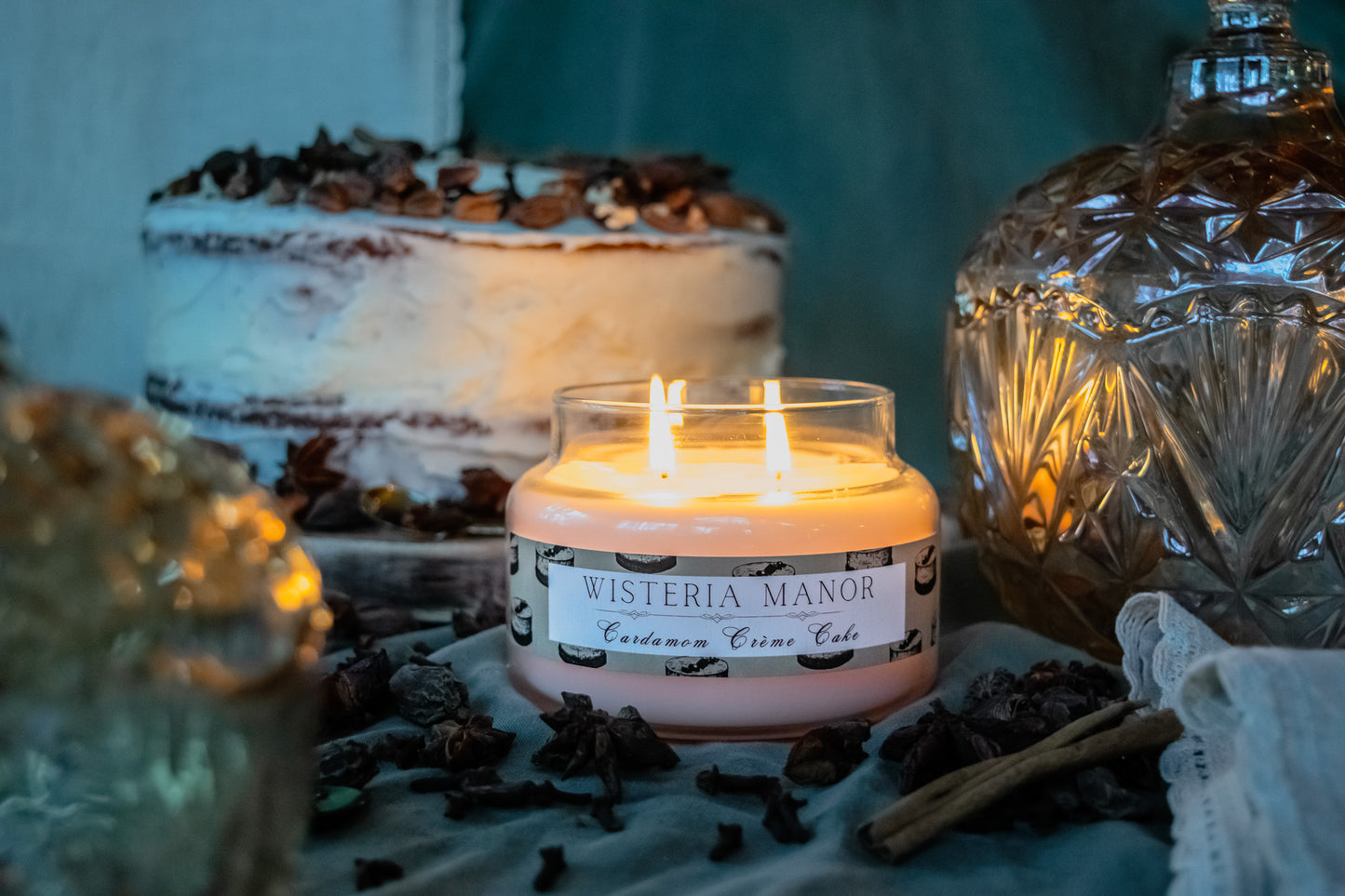 Cardamom Crème Cake Candle