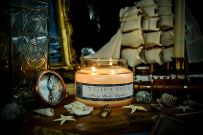 Misty Shoals Lighthouse Candle