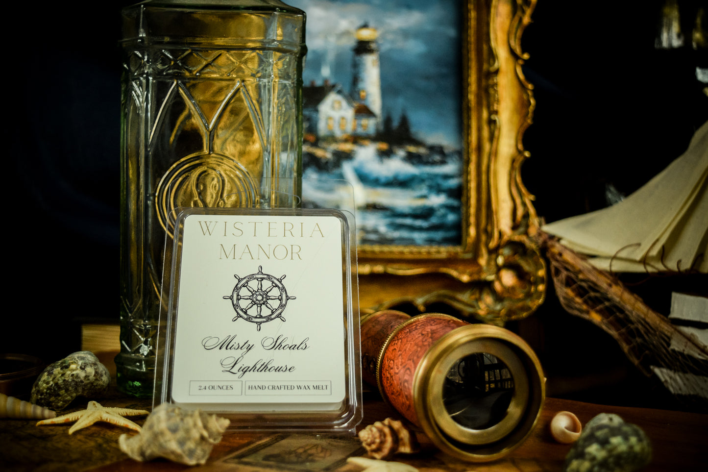 Misty Shoals Lighthouse Wax Melt
