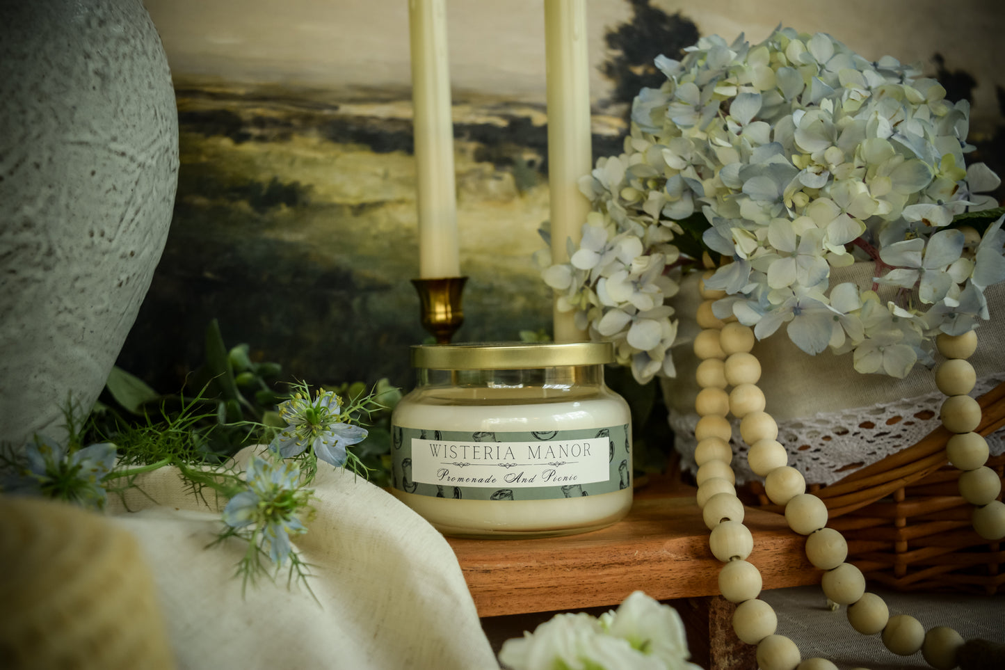 Promenade And Picnic Candle