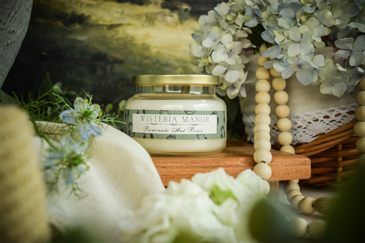 Promenade And Picnic Candle