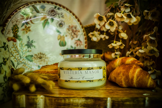 Harvest Crescent Candle