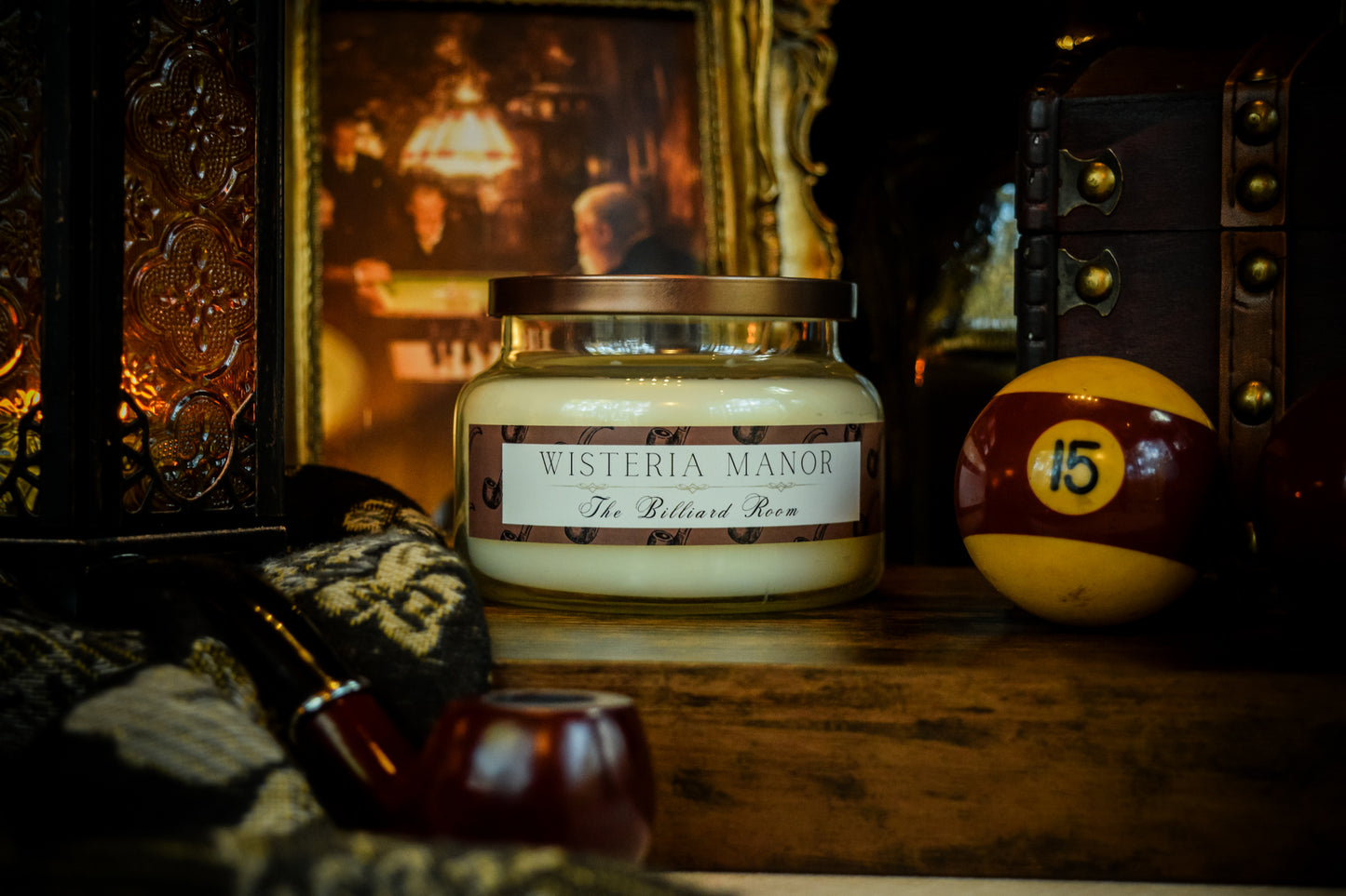 The Billiard Room Candle