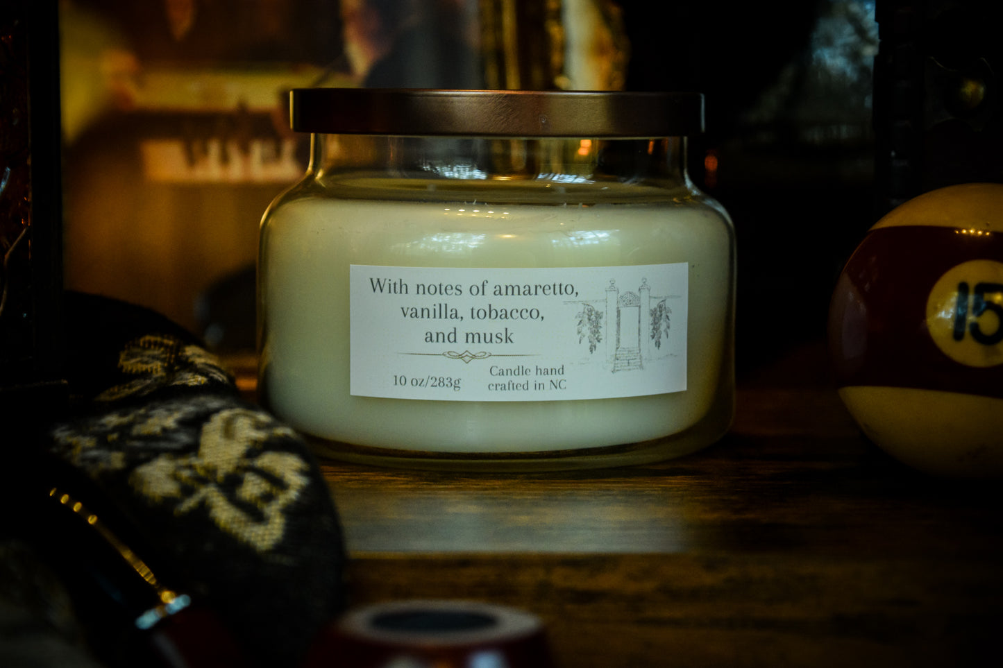 The Billiard Room Candle
